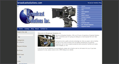 Desktop Screenshot of broadcastsolutions.com